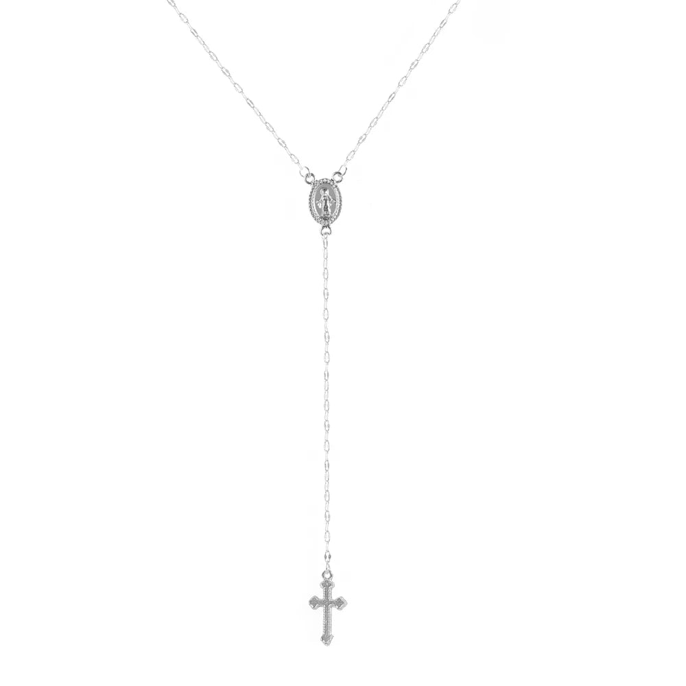 Cross Medallion Necklace