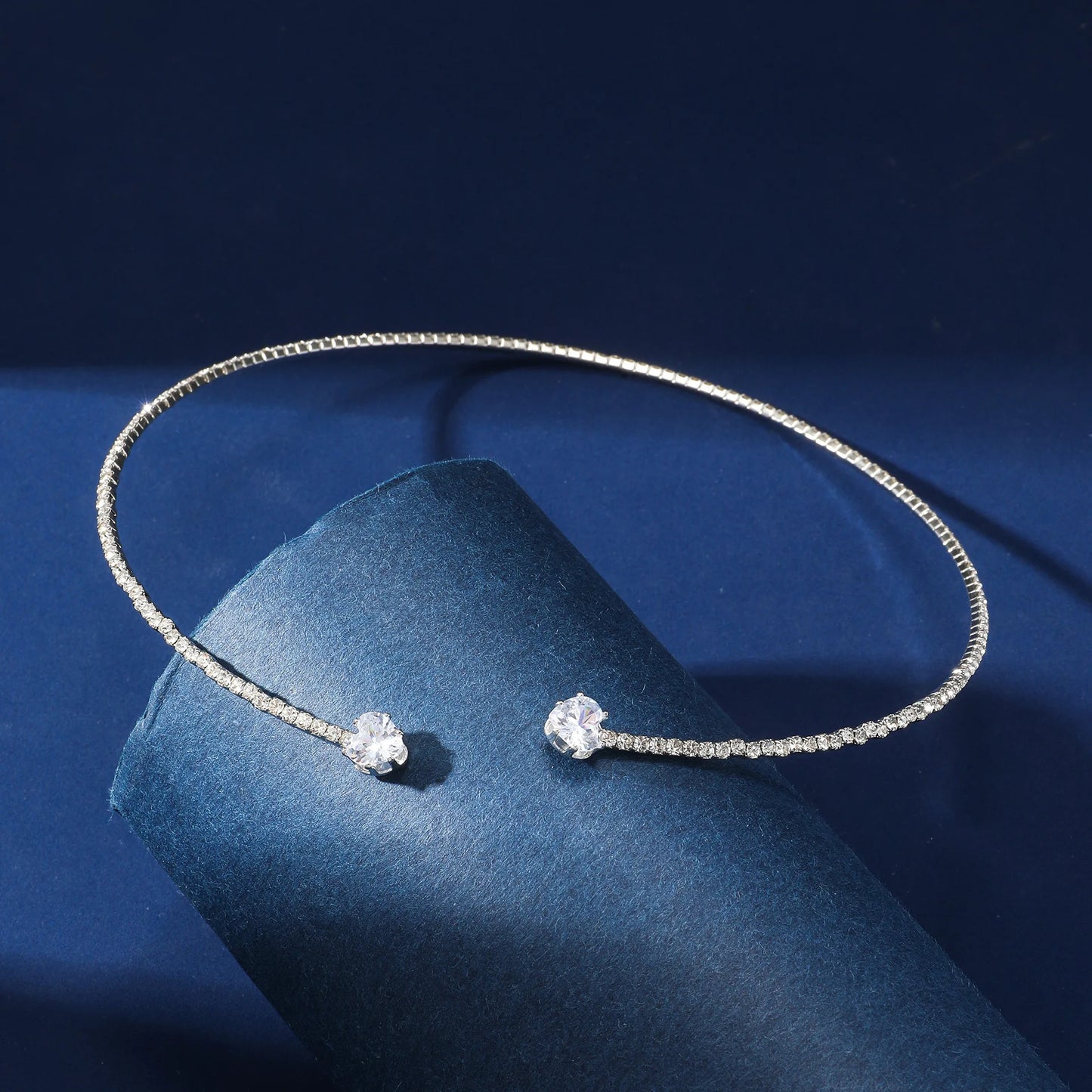 Collier ras de cou Strass