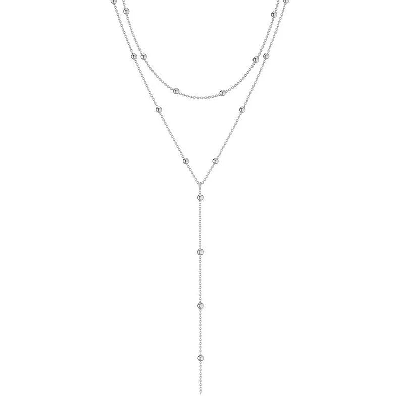 Neck Drop Lariat Necklace